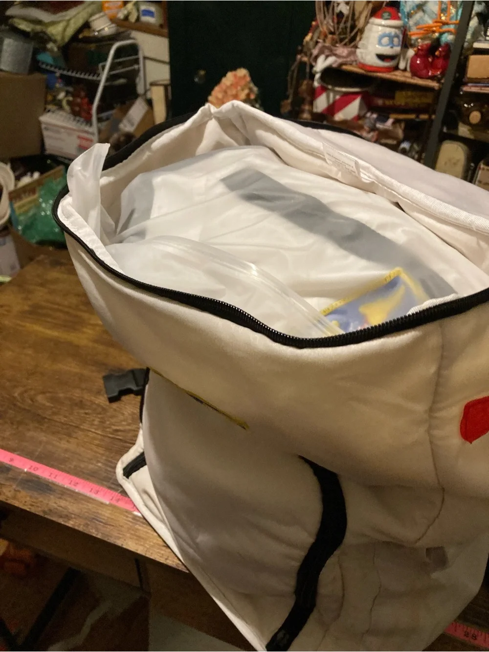 Aeromaz NASA backpack with jumpsuit, boots and hat costume